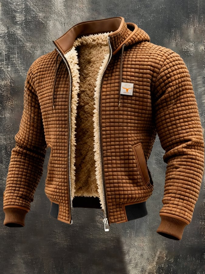 Gevoerde Fleece Jas voor Mannen