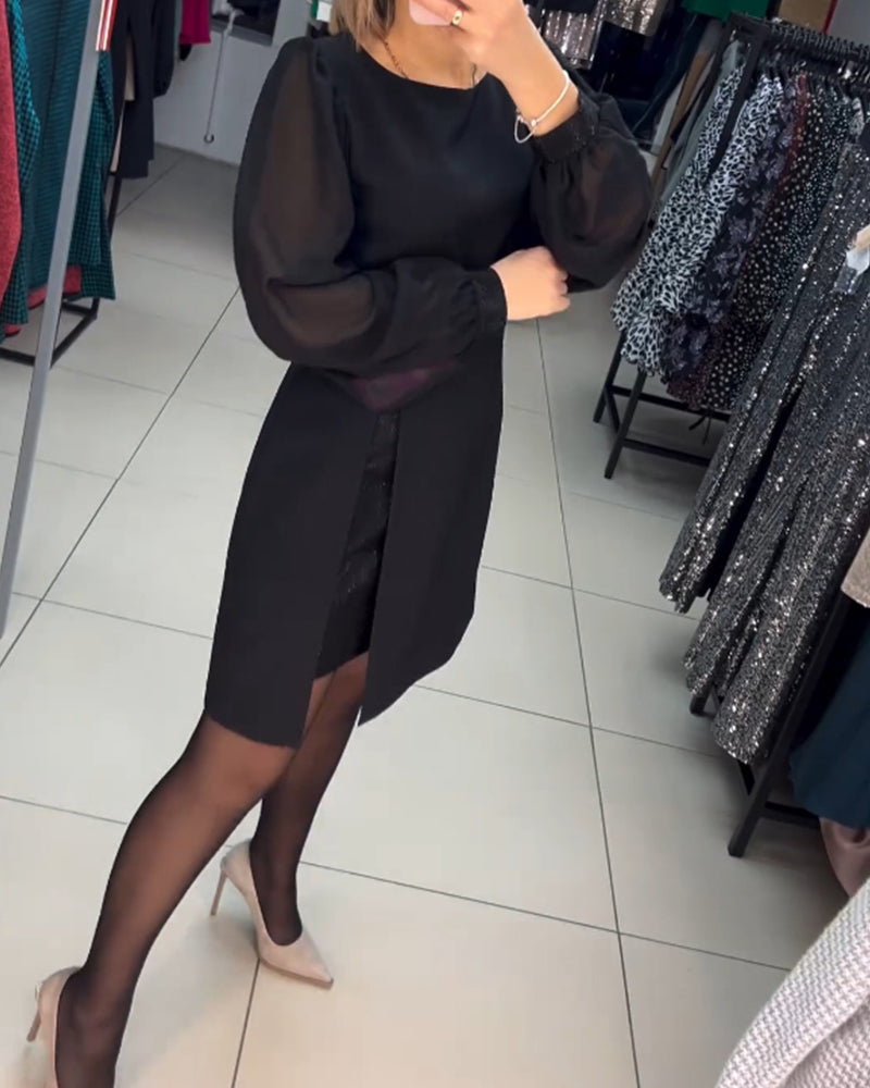 Laluna® | Elegante Effen Zomerse Jurk