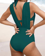 Luxe Shaping Badpak met Diepe V-Hals