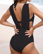 Luxe Shaping Badpak met Diepe V-Hals