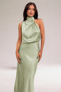 Laluna® | Satijnen Glamour Jurk