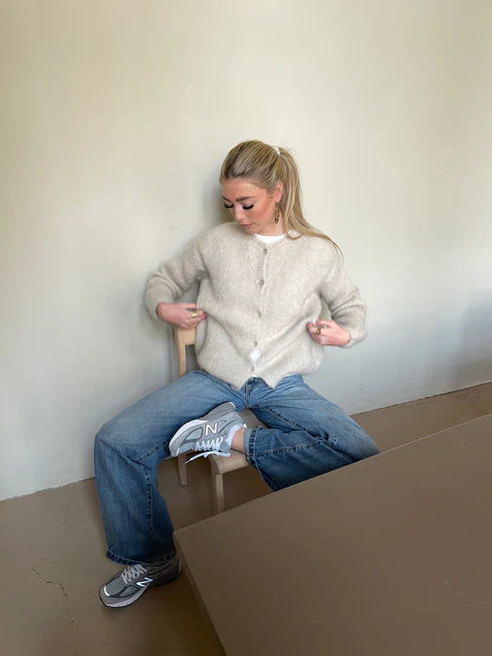 LALUNA®  | MOHAIR CARDIGAN