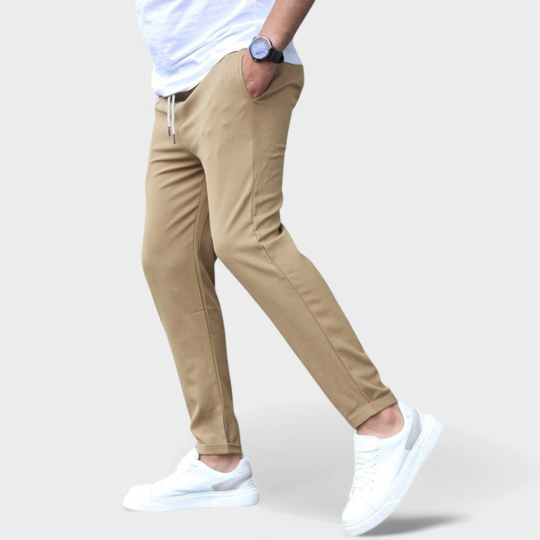 Laluna® | Moderne stretch herenbroek