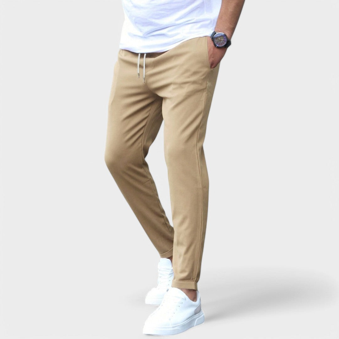 Laluna® | Moderne stretch herenbroek