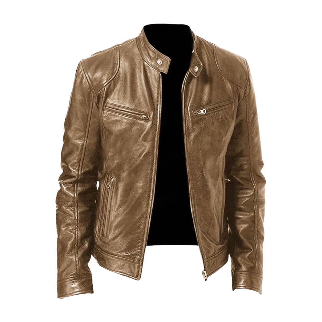 Laluna® | Casual Leren Jack 1+1 Gratis