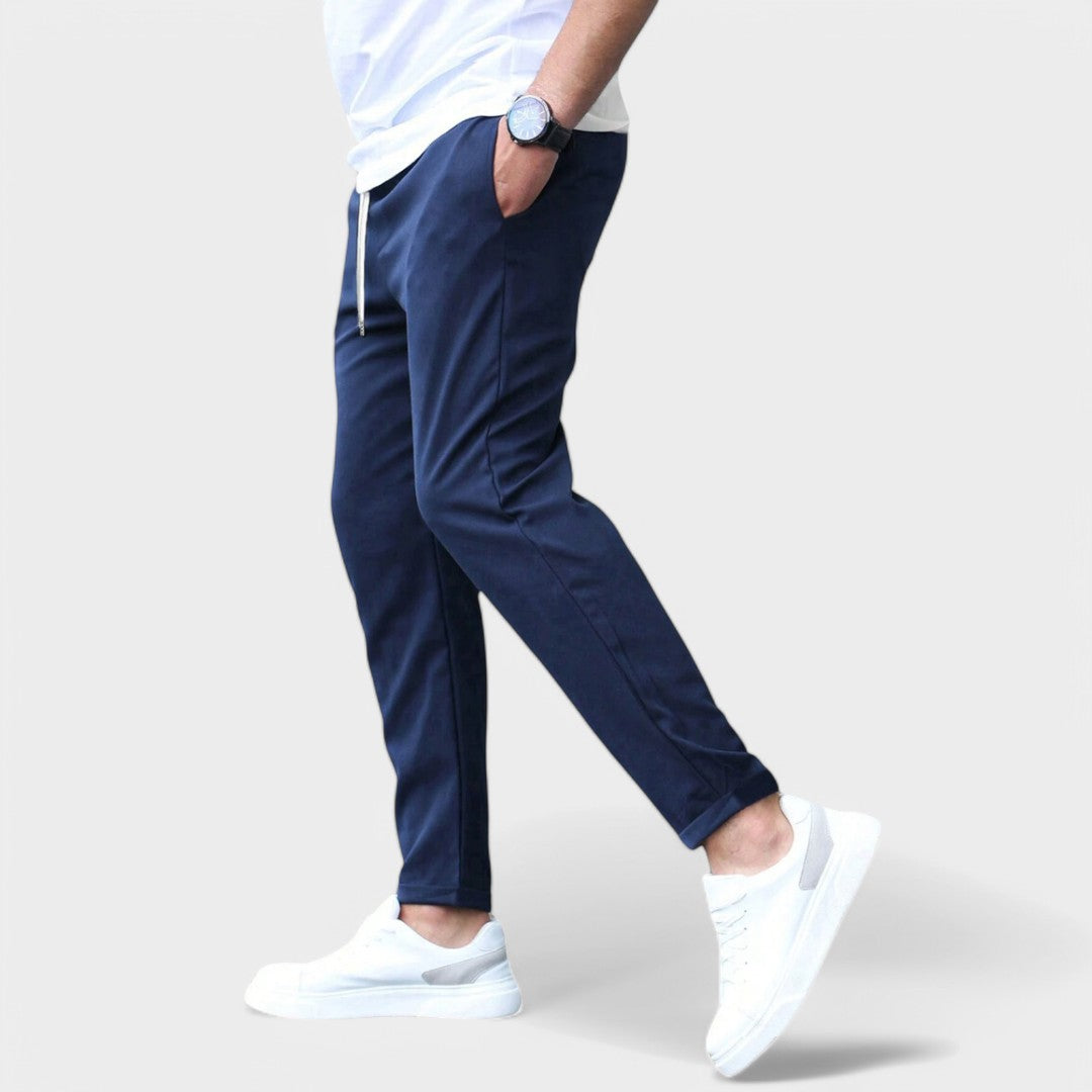 Laluna® | Moderne stretch herenbroek