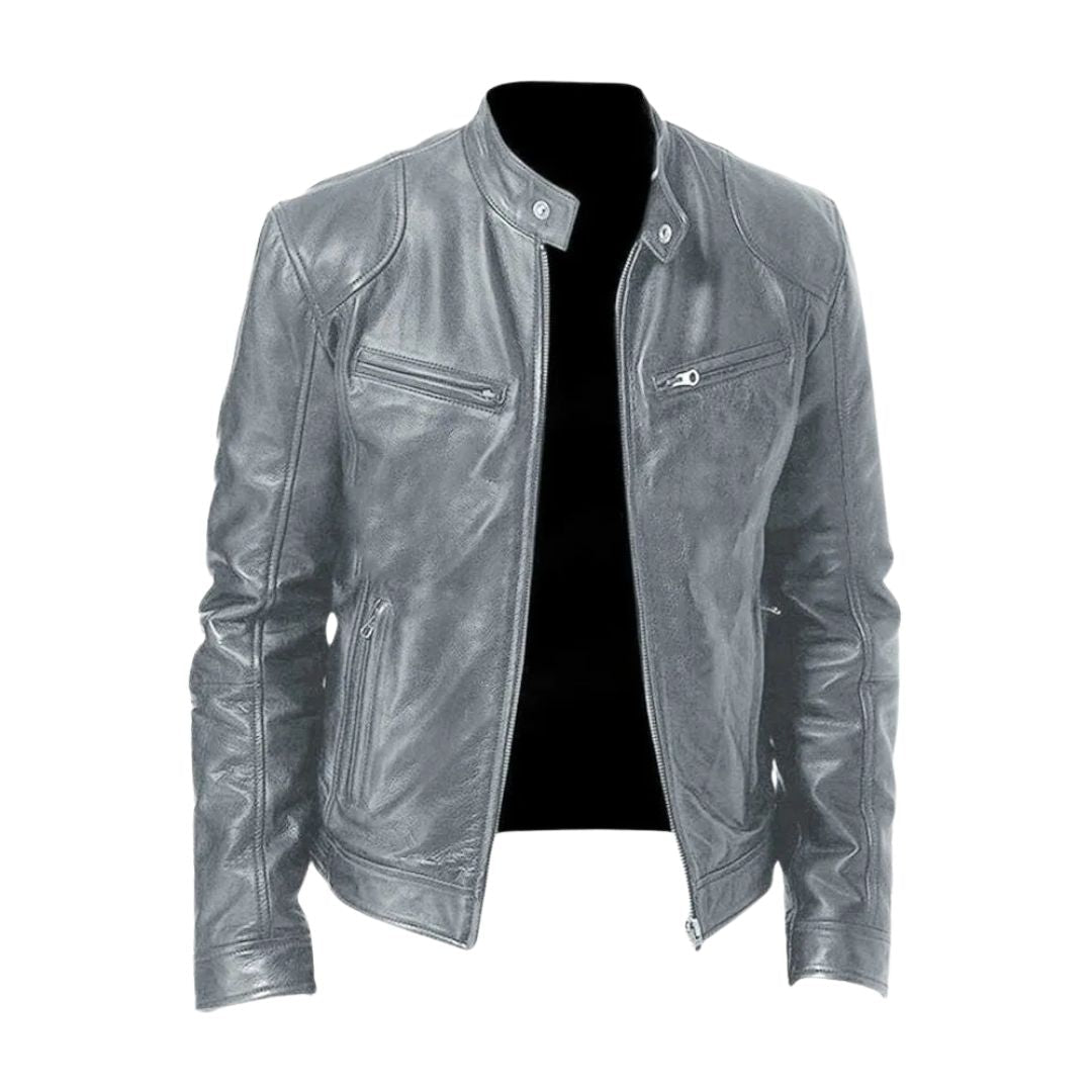 Laluna® | Casual Leren Jack 1+1 Gratis