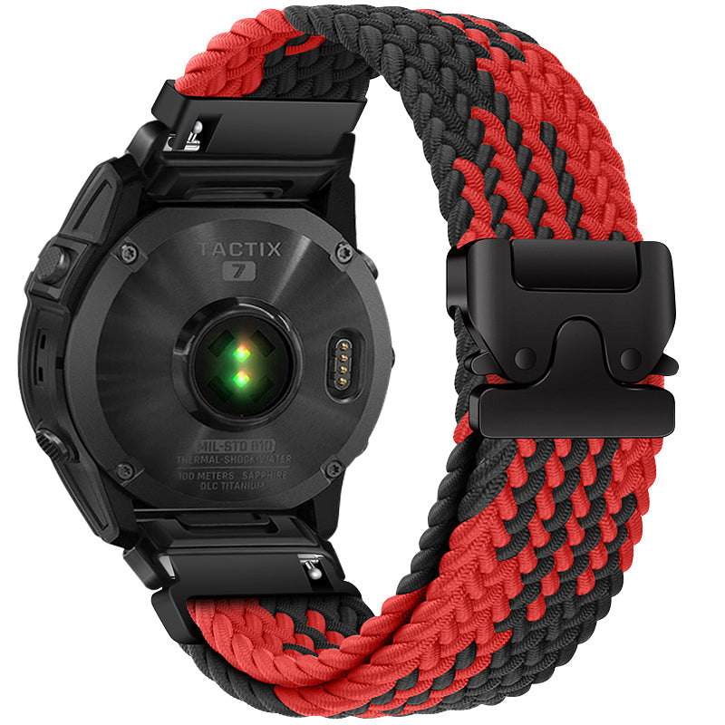 Parachute Buckle Nylon Band voor Garmin Fenix - 6X 6 Pro 8 7 7X 5 5X Plus