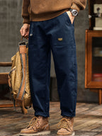 Heren Vintage-Inspiratie Casual Broek