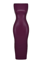 Laluna® | Luxe Leren Maxi Jurk