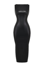 Laluna® | Luxe Leren Maxi Jurk
