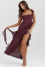 Laluna® | Maxi jurk Met Ruches