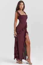 Laluna® | Stralende Jurk met Ruffles