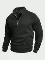 LALUNA® | CASUAL HALF ZIP SWEATER
