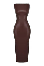 Laluna® | Luxe Leren Maxi Jurk