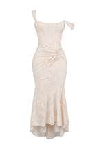 Laluna® | Getextureerd Maxi Jurk
