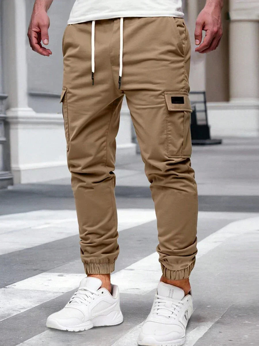 Laluna® | Luchtige Cargo Joggingsbroek met Zakken