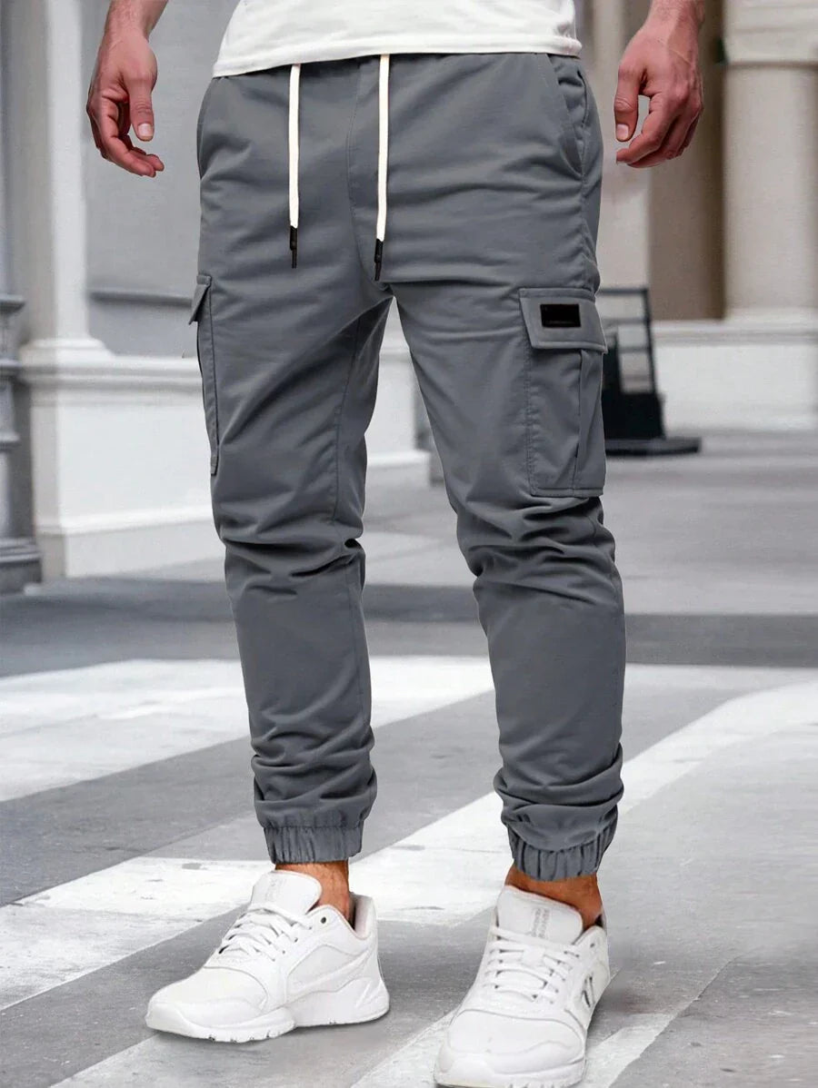 Laluna® | Luchtige Cargo Joggingsbroek met Zakken