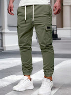 Laluna® | Luchtige Cargo Joggingsbroek met Zakken