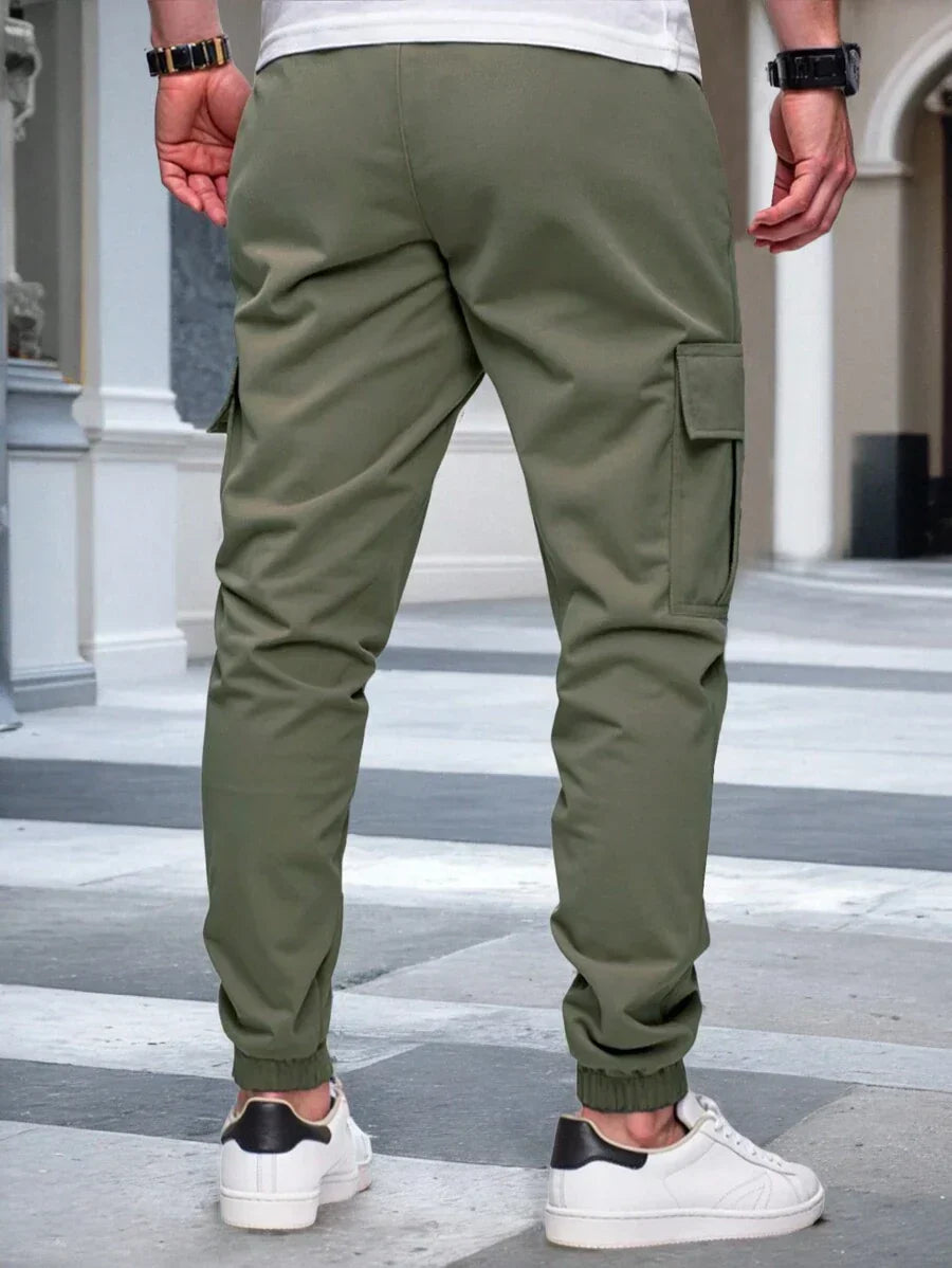 Laluna® | Luchtige Cargo Joggingsbroek met Zakken