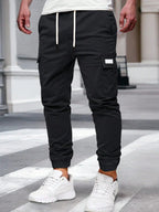 Laluna® | Luchtige Cargo Joggingsbroek met Zakken