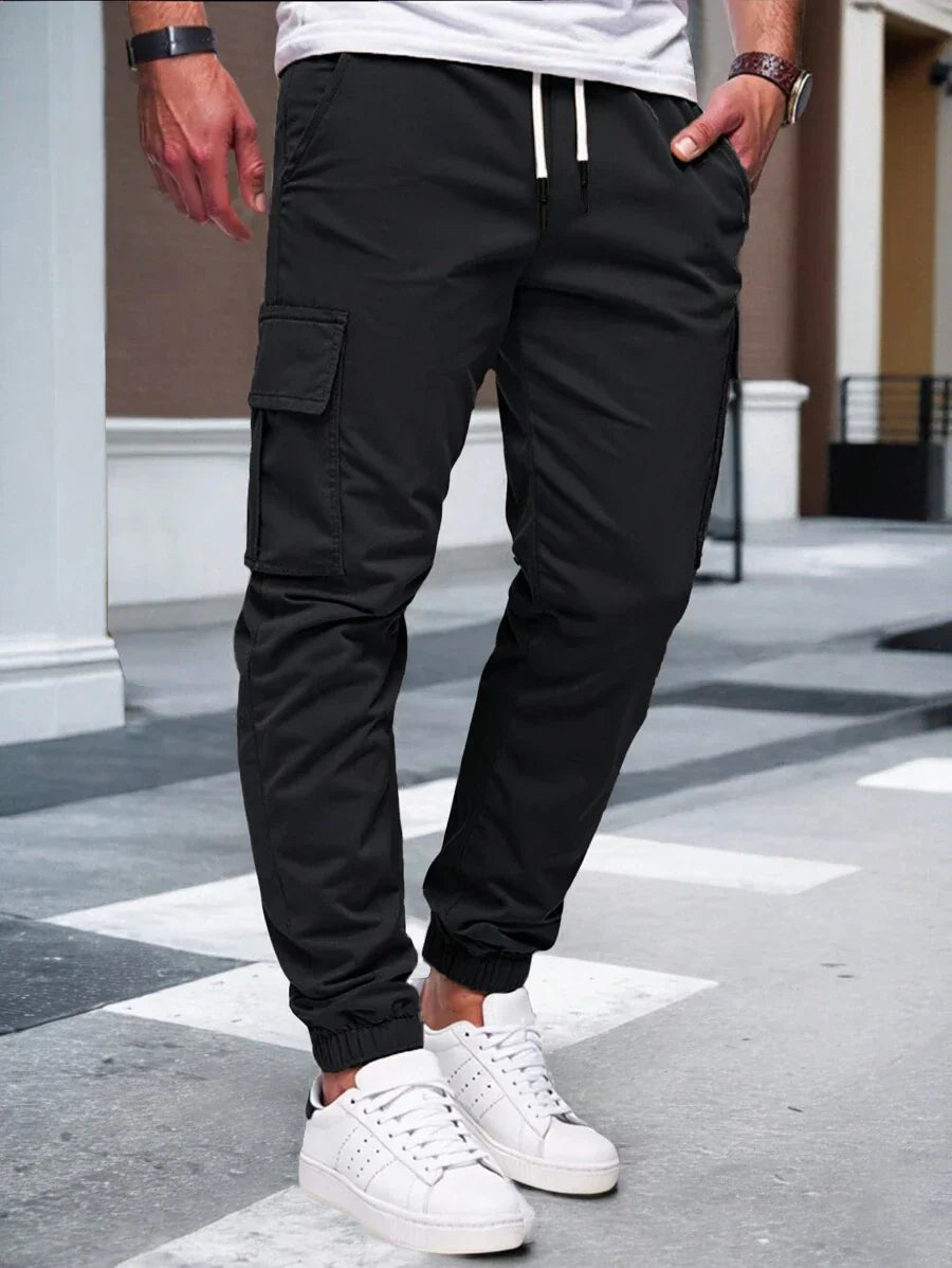 Laluna® | Luchtige Cargo Joggingsbroek met Zakken