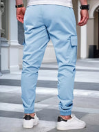 Laluna® | Luchtige Cargo Joggingsbroek met Zakken