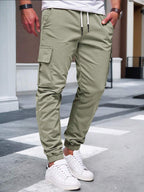Laluna® | Luchtige Cargo Joggingsbroek met Zakken
