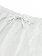 Laluna® | Lichte Linnen Broek met Touw