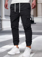 Laluna® | Luchtige Cargo Joggingsbroek met Zakken