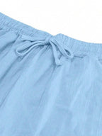 Laluna® | Lichte Linnen Broek met Touw