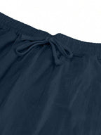 Laluna® | Lichte Linnen Broek met Touw