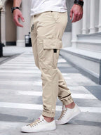 Laluna® | Luchtige Cargo Joggingsbroek met Zakken