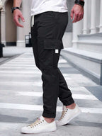 Laluna® | Luchtige Cargo Joggingsbroek met Zakken