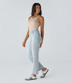 Lotte | Elastische en comfortabele broek met hoge taille