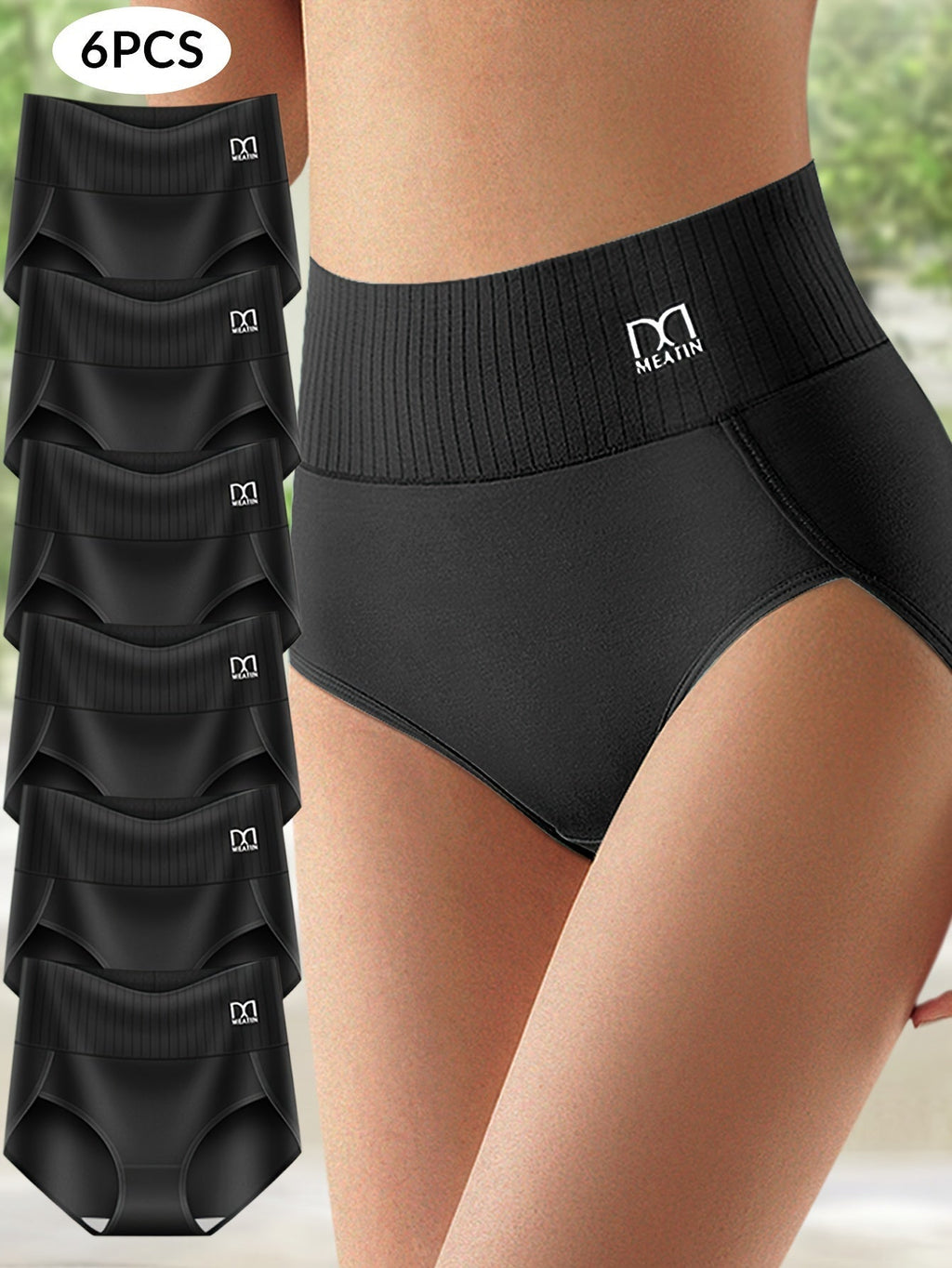 Laluna® Shaplex™ | Pakket van 6 hooggetailleerde vormende slips