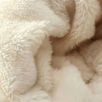 Fleece gevoerde muts en sjaal
