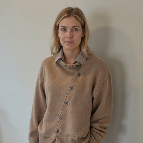 Laluna® | Comfortabel Gilet met Speels Knopendetail