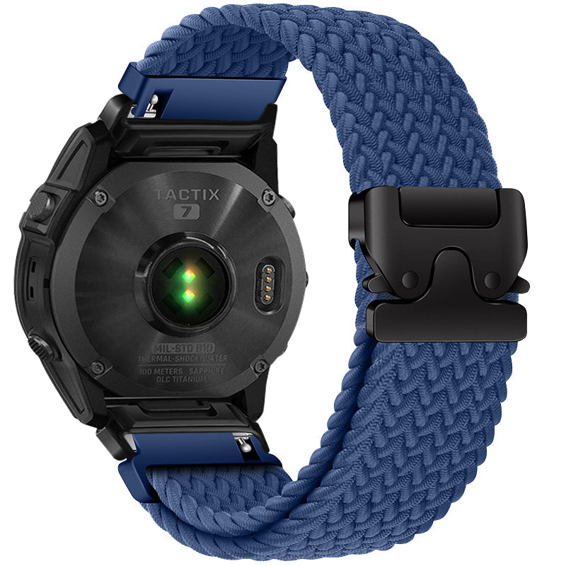 Parachute Buckle Nylon Band voor Garmin Fenix - 6X 6 Pro 8 7 7X 5 5X Plus