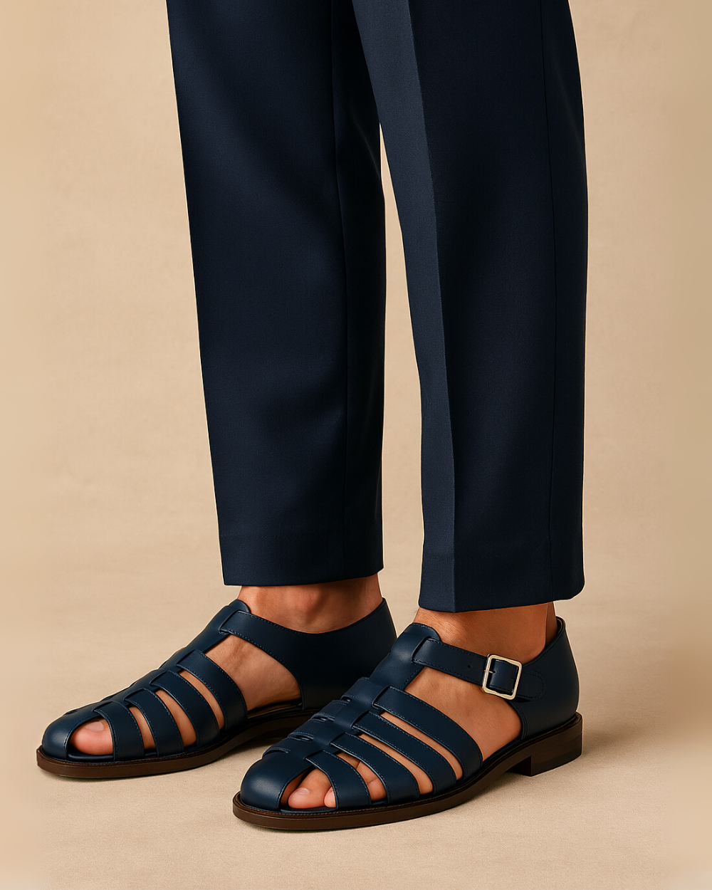 Laluna® | Premium leren sandalen voor heren