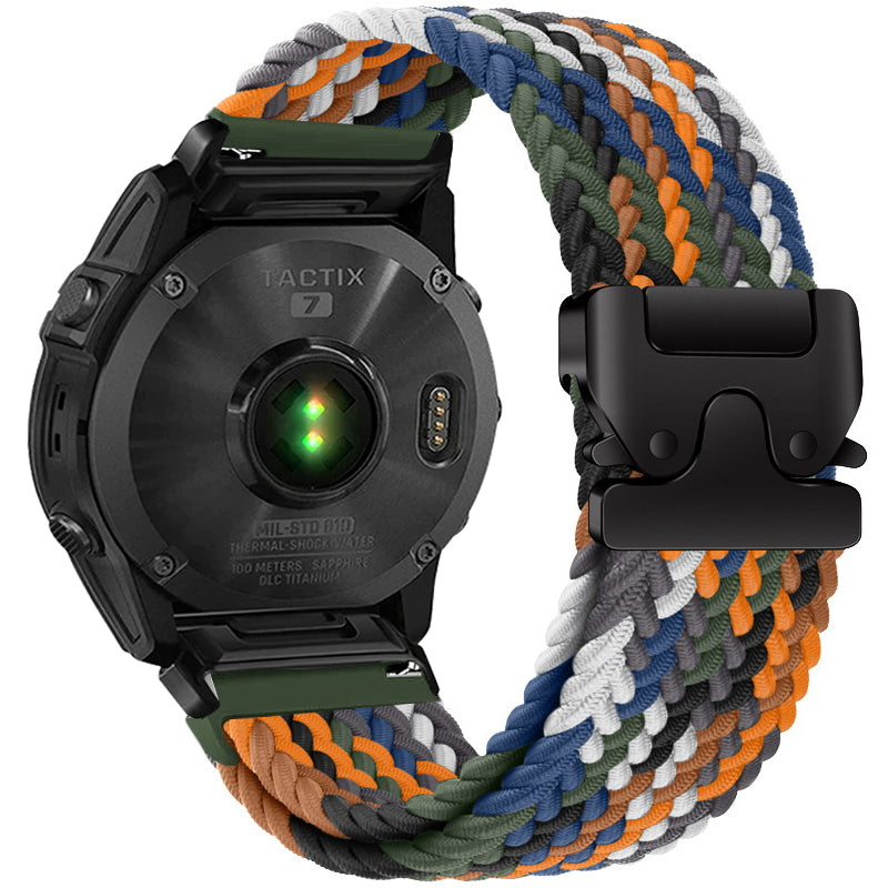 Parachute Buckle Nylon Band voor Garmin Fenix - 6X 6 Pro 8 7 7X 5 5X Plus