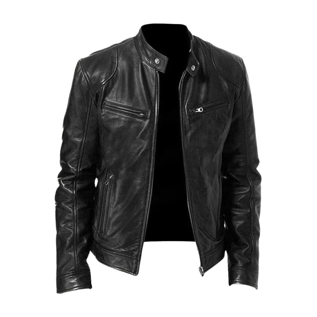Laluna® | Casual Leren Jack 1+1 Gratis
