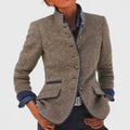 Laluna® | Elegant gestructureerd blazerjasje