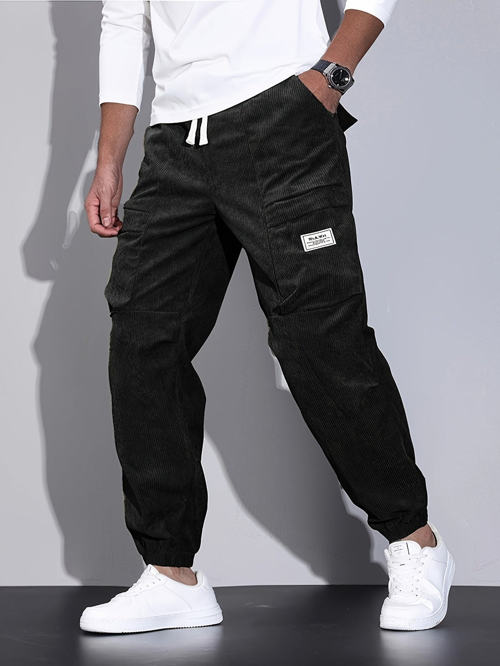 Laluna® | Corduroy Cargo Broek