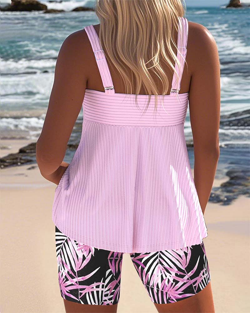 Laluna® | Kleurrijke Tankini Setje