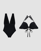 Luxe Shaping Badpak met Diepe V-Hals