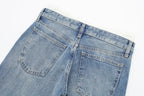 LALUNA® | STRAIGHT WHITE BOXER JEANS