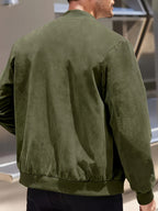 Laluna® | Suede Vest met Rits