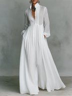 Alessia ∙ Maxi minimalistische jurk