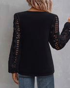 Laluna® | Casual Blouse met Kant